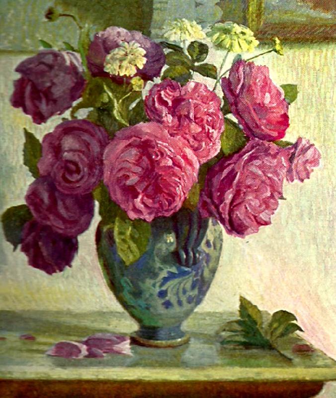 anders trulson blommor china oil painting image